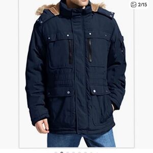 Men's Black Winter Jacket NWT